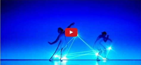 Check Out This Dance and Light Show